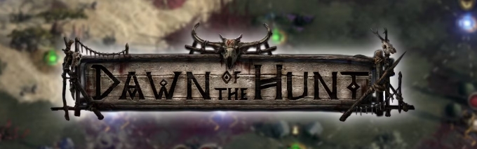 poe2 dawn of the hunt league logo